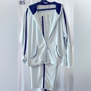 Sport Savvy hoodie pant set.